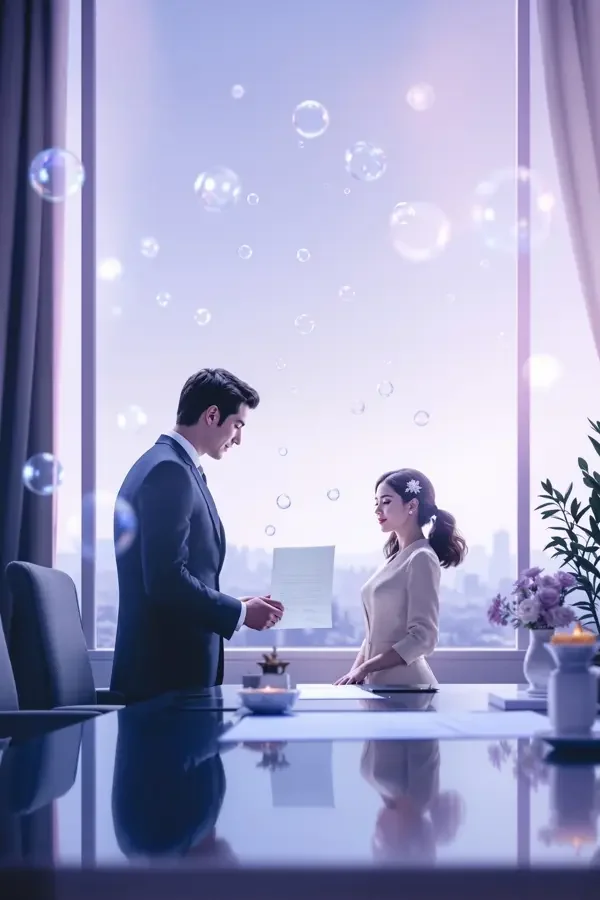 AI片库《冷面总裁宠上天》封面